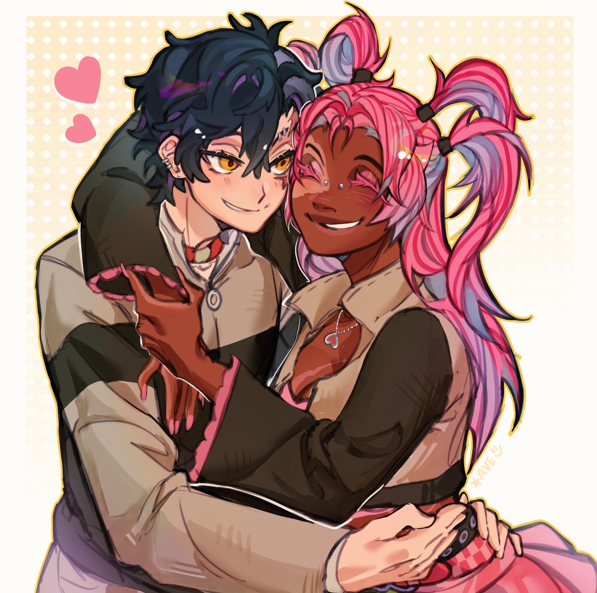 CANISITY's tweet image. wait my day was so ass i forgot to tweet fylia friday 😞 happy (late) fylia friday guys 🩷🖤🩷🖤
cr - milkkbunnz &amp;amp; puplexis