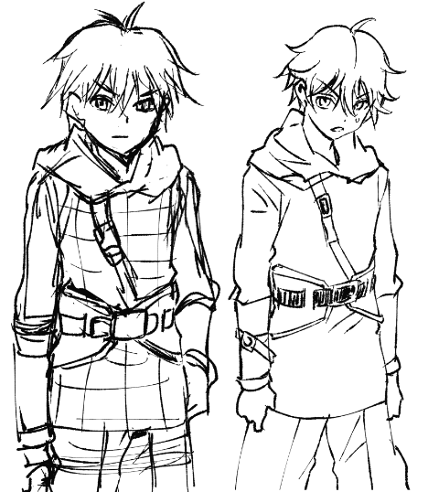 同じシーンの作画ですが…
左:48時間寝なかった私のデッサン
右:7時間寝ておいしいもの食べて風呂入った私のデッサン

結論:いいから休めマジで 