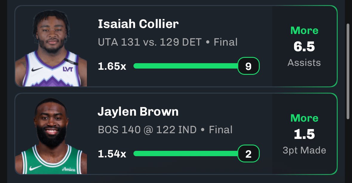 DRPicks34's tweet image. I’M PAYING 2 FOLLOWERS 💰
Who Like + RT  this post 👀

ALL GREEN NIGHT ✅
2/2 posted props✅
$560 ➡️ $3,360 ✅

If you’re tired of watching others eat…
VIP Premium on Whop ….lock in 🔒
whop.com/drpicks34/d-r-…