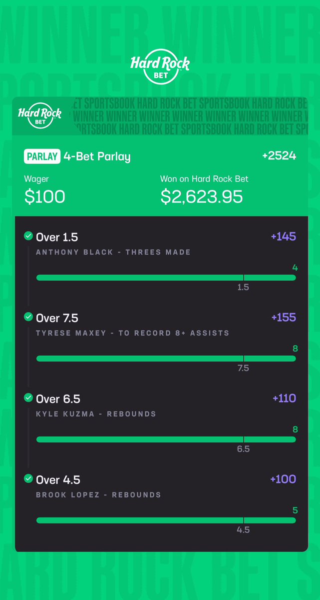 Gamelineguru's tweet image. Day after Christmas BANGGG ✅✅✅✅

Little sweat but like I said, no choice but to GREEN. 

I love NBA Friday nights.

Like &amp;amp; RT To Enter Giveaway. Drop Tags ⬇️