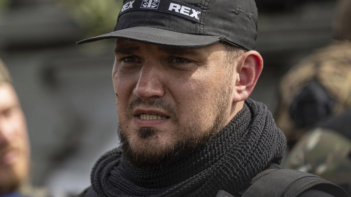 RWApodcast's tweet image. The so-called "Russian Volunteer Corps" reports that its founder and commander, Russian-Jewish-German neo-Nazi Denis Kapustin, was killed tonight. ГОЙДА