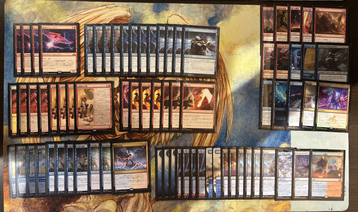 本日のMTGパイオニア優勝は、もーやんさんの「イゼットフェニックス