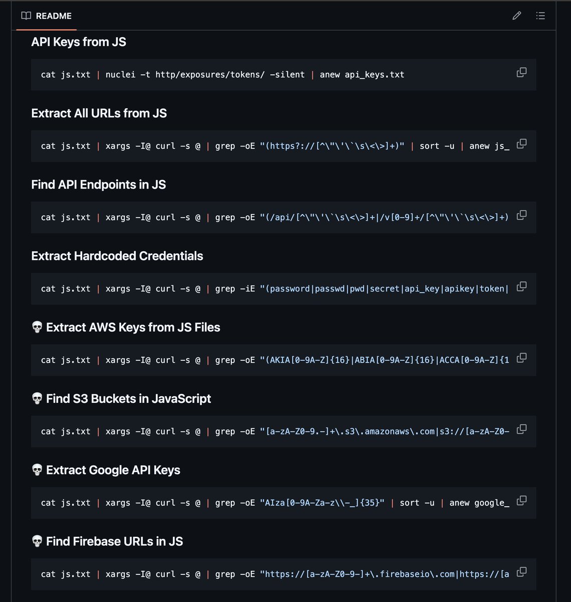 New Oneliners in my repo! https://t.co/WXQZxQhqzA #bugbounty #recon  #bugbountytips