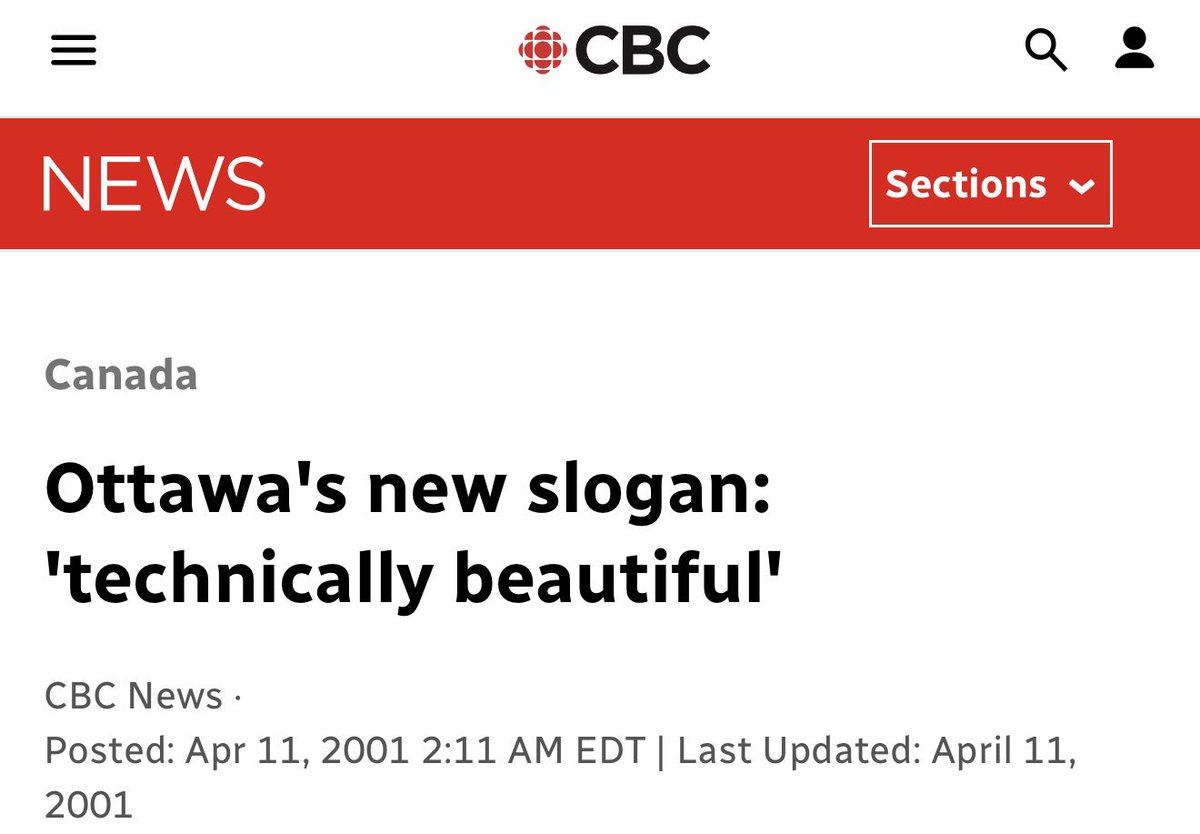 d_boeckner's tweet image. In 2001 Ottawa produced the best city slogan of all time