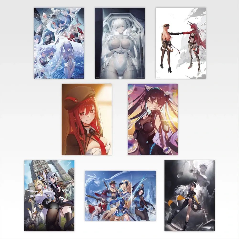 ブルーアーカイブ まとめ売り クリアポスター&クリアカード アクリルスタンド Yostar OFFICIAL SHOP ONLINE / ブルーアーカイブ アクリルプレート