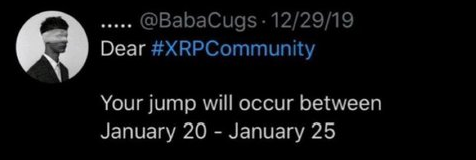 e____g____o's tweet photo. Be prepared just in case, you never know...12/26
$XRP #XRPCommunity #Babaknows https://t.co/87o6EbBwdN
