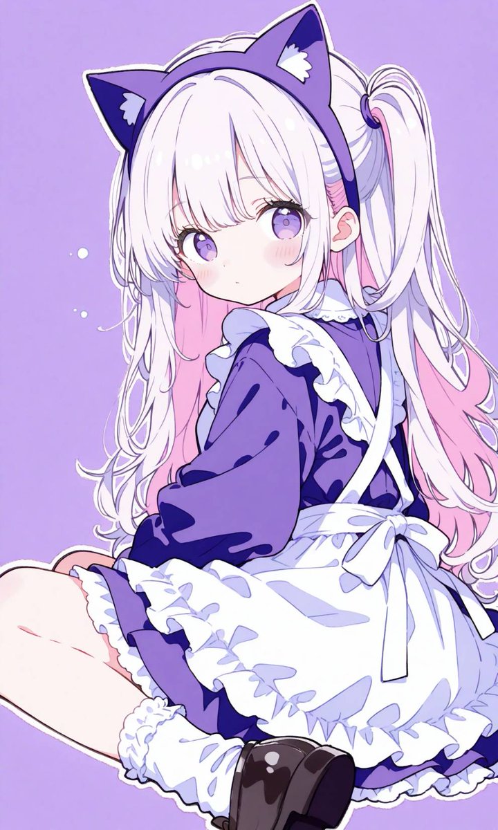 ❤︎ ❤︎ ❤︎ むらさきうざぎさん ❤︎ ❤︎ ❤︎ 💜♡＊ #AIart