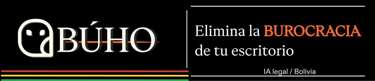 BÚHO | IA Legal tweet media