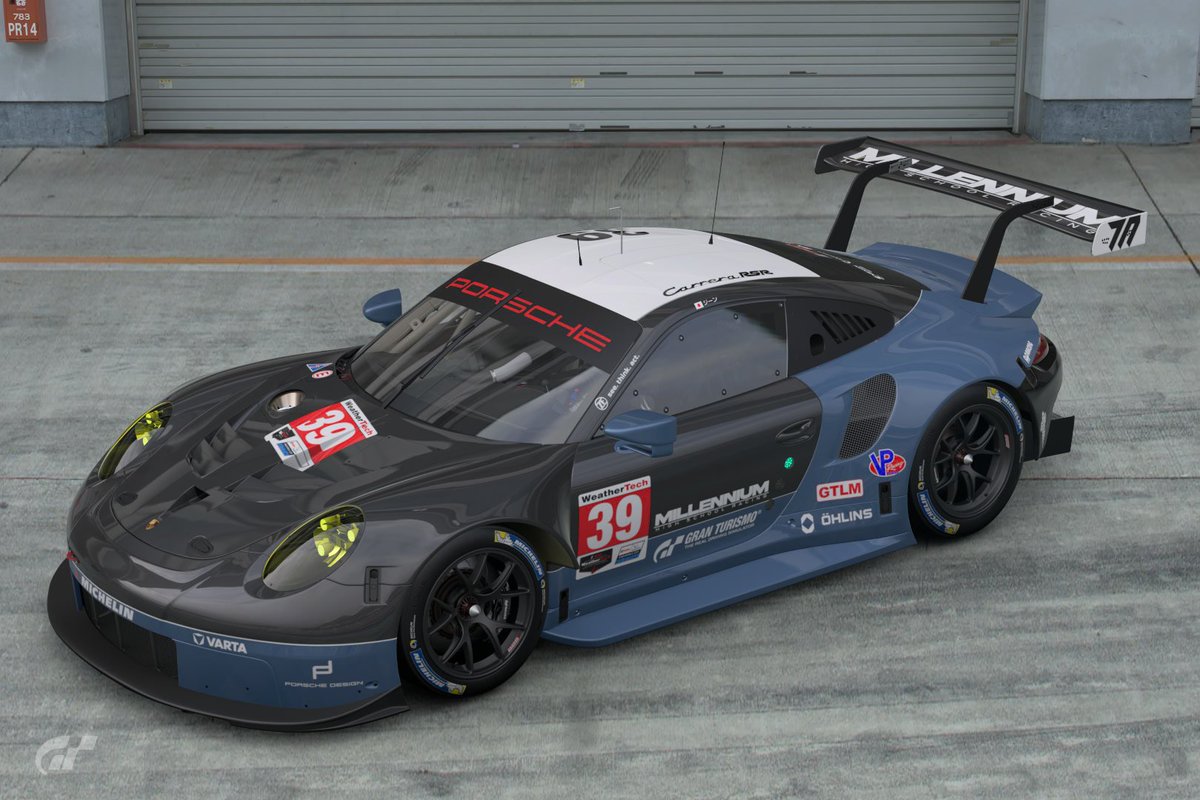 ブルアカ　データ GT7Livery AIに提案してもらい作ったブルアカ痛車です。 IMSA基準で