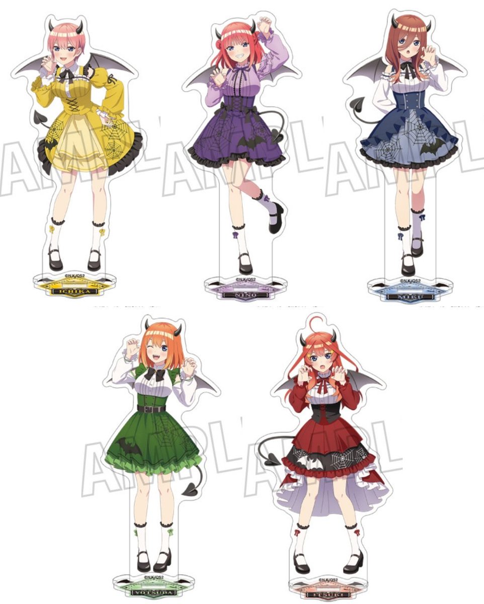 【新品】☆五等分の花嫁☆検定 アクリルスタンド