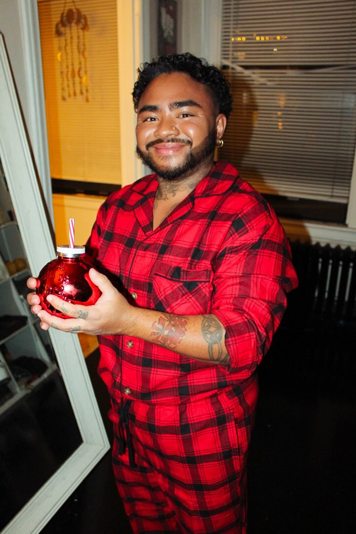 I was so lit and happy lol I had a great December with my loved ones