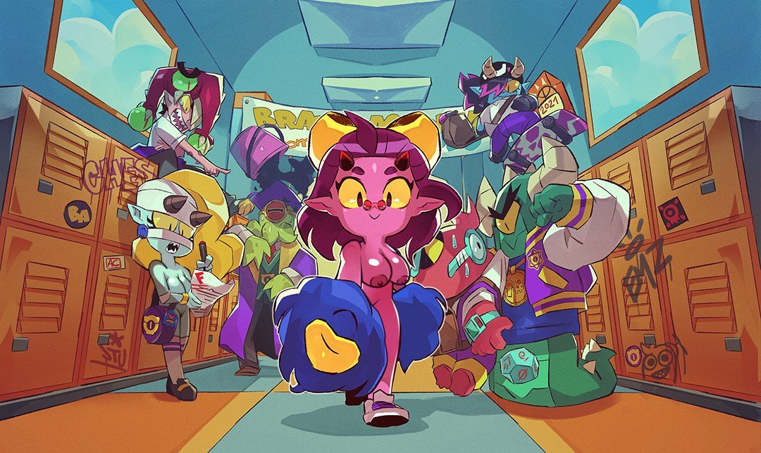 FunKeEdits's tweet image. brawl academy nude edit

Comission