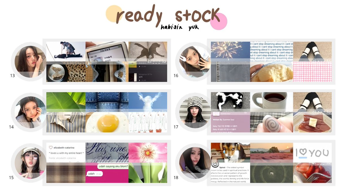 fcerpen's tweet image. help repost? tencu:3

HAYIII,, chisa bawa 60 layout ready stock cewe² cantik serba 6 ribuan kidz! eits, tapi kalo pembelian lebih dari 2, harganya jadi 5 ribu/ea loh😋 avail untuk sponsor yaa &amp;lt;3 btw ava png only kkaayy👊🏻⭐️

t. #zonauang #zonaba