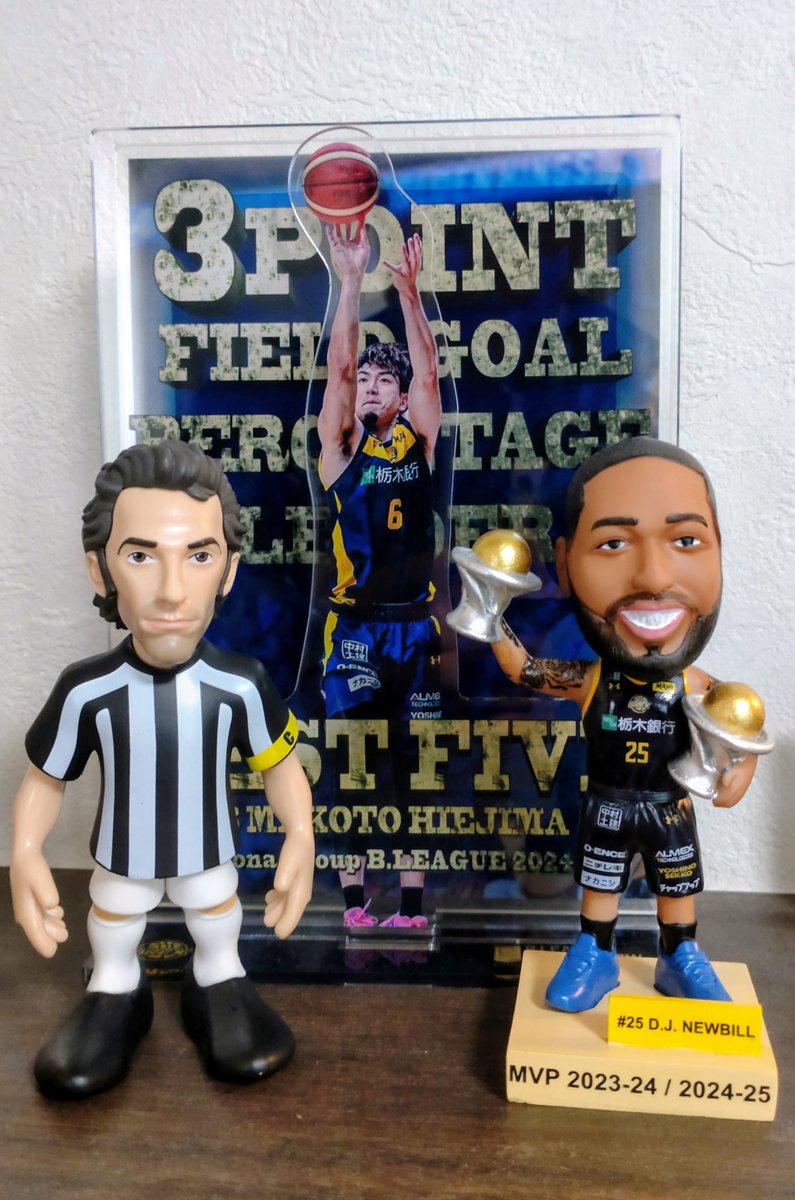 年の瀬の我が家にデル・ピエロのフィギュアが到着‼️😆 サイズ感が