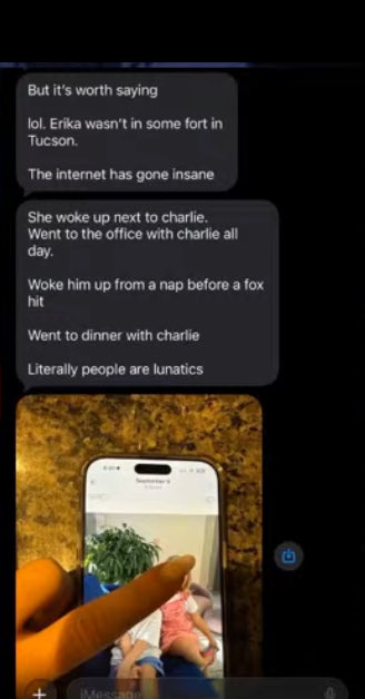 🚨Andrew Kolvet caught LIVE directing YouTubers to clear Erika Kirk’s name, before the dummy YouTubers accidentally read a message from him, where he asks them not to reveal him as their source. 😂😂

Why is Andrew Kolvet pretending Erika Kirk doesn’t even know what Fort Huachuca