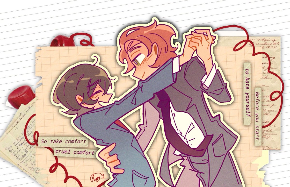 nappyfish's tweet image. cruel comfort #ocbase