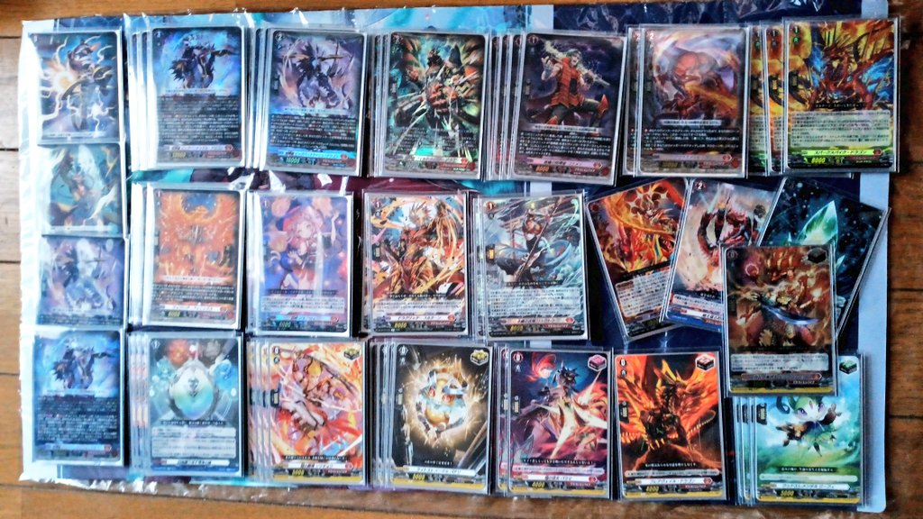 ヴァンガード ベリー デッキ ヴァンガードデッキ紹介 喧嘩屋を組みました！ リュウトウでCCや確定