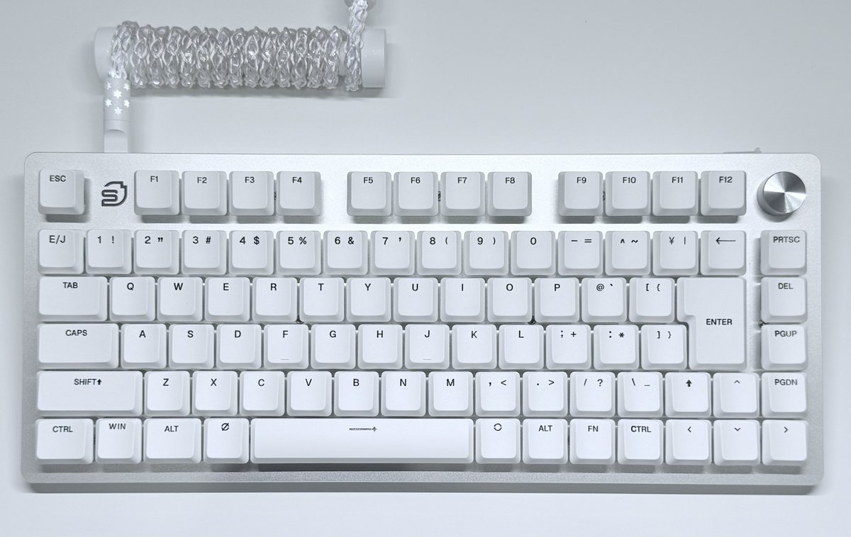 PR】 STORIA 🌸 Gaming Low-Profile Keyboard Comet75 ⌨️ 75％ロー