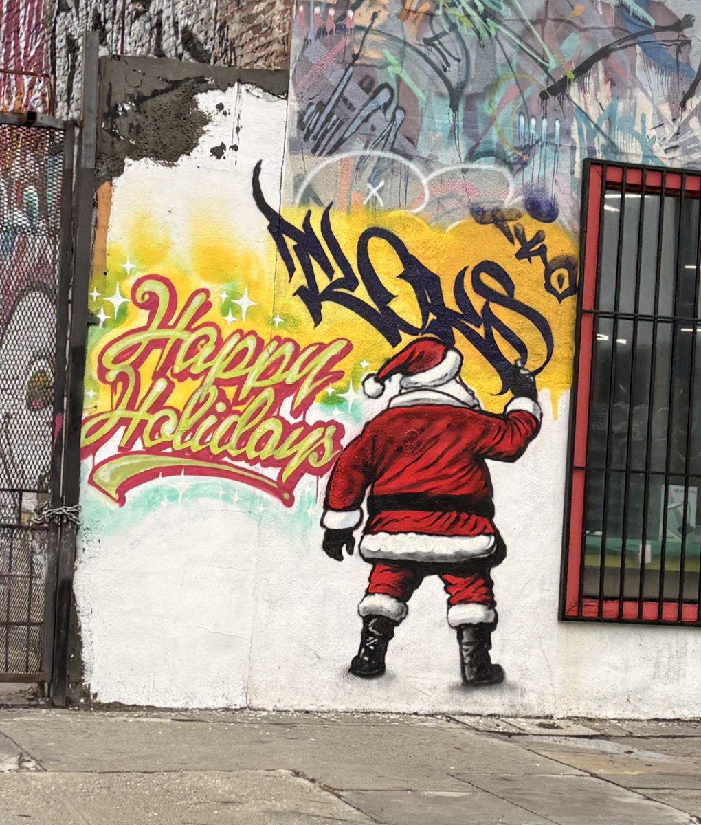 On Santa’s day off…