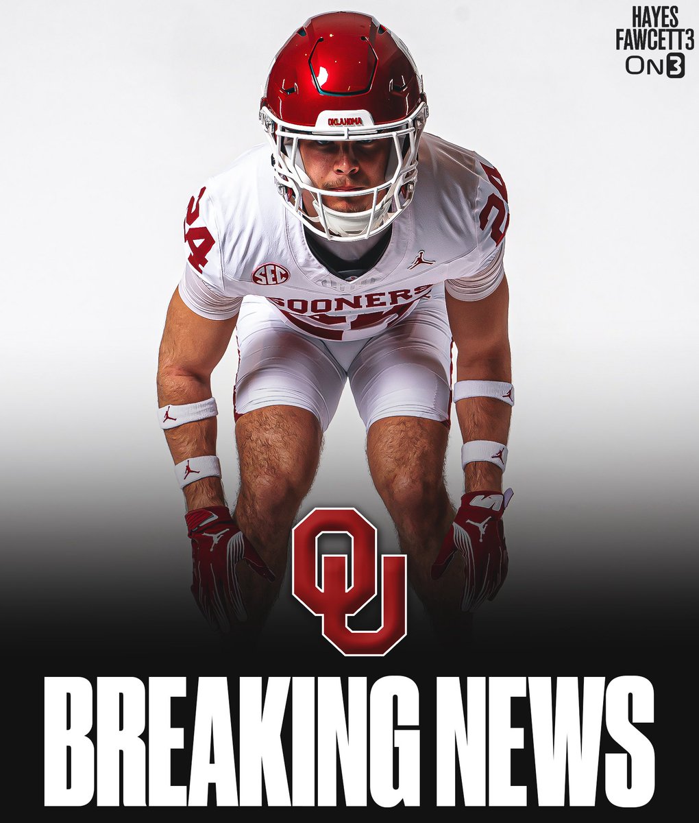 Hayesfawcett3's tweet image. BREAKING: Oklahoma true freshman Safety Marcus Wimberly is entering the @TransferPortal, he tells @On3Sports

The 6’1 200 S was ranked as a Top 200 Recruit in the 2025 On300

He’ll have 4 years of eligibility left

on3.com/transfer-porta…