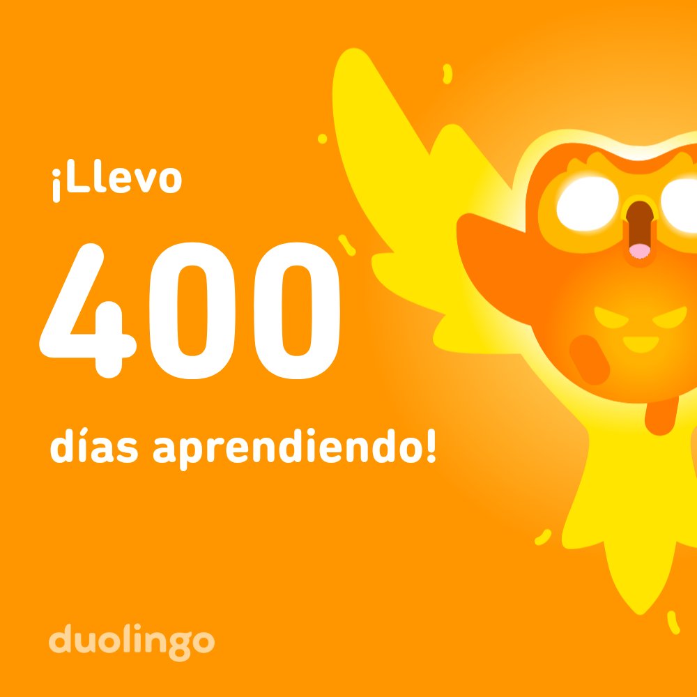 ¡Aprende un idioma gratis conmigo! Duolingo es divertido y efectivo. Aquí está mi invitación: invite.duolingo.com/BDHTZTB5CWWKSM…