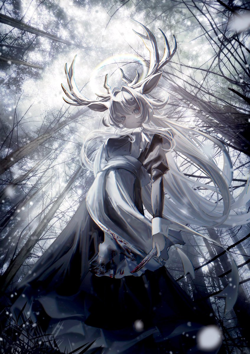 aiaiai_1133's tweet image. #今年も残りわずかなのでお気に入りの4枚を貼る  角メイドがすき