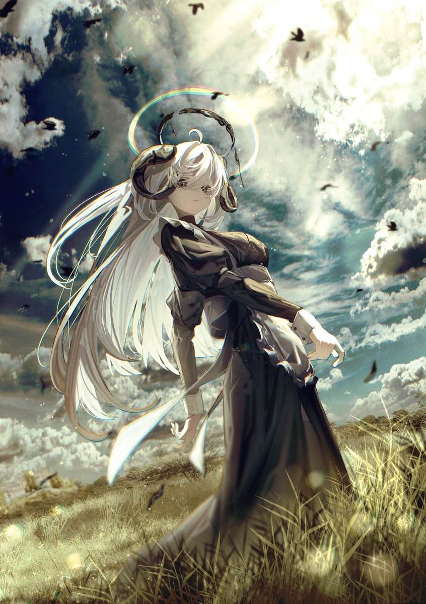 aiaiai_1133's tweet image. #今年も残りわずかなのでお気に入りの4枚を貼る  角メイドがすき