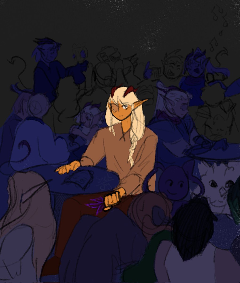 Those gone and those lost #DnD #dnd5e #dndart #originalcharacterart