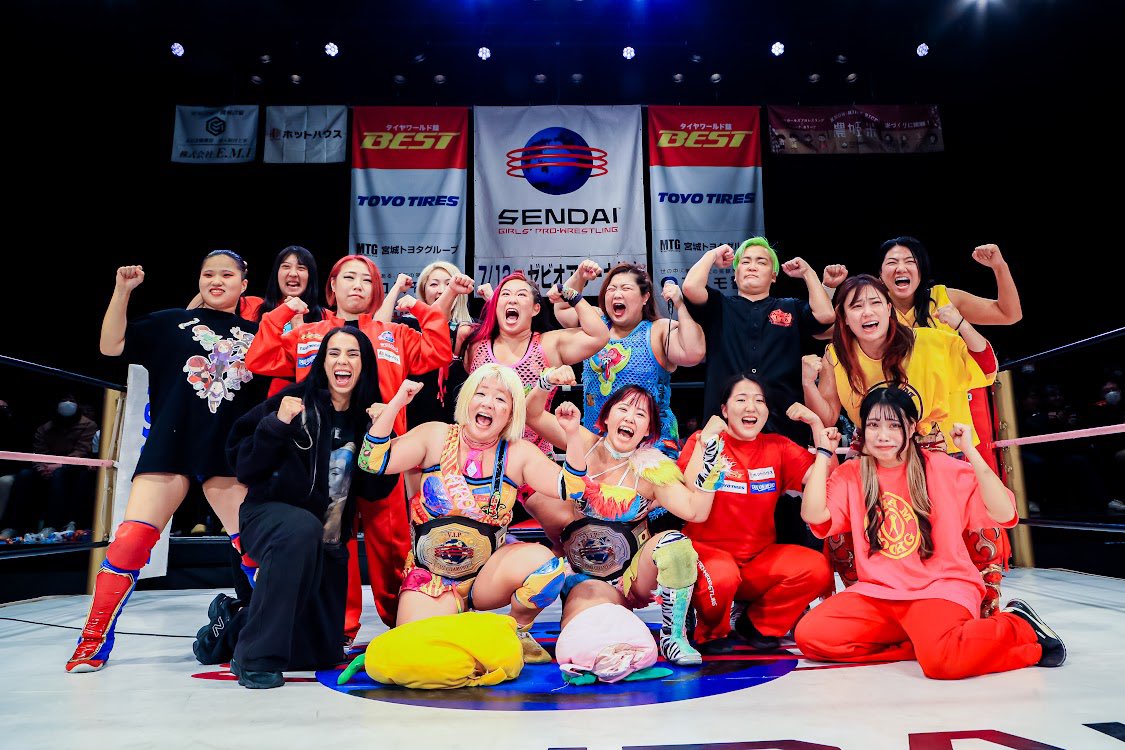 レア✨SENDAI GIRLS PRO-WRESTLING センダイガールズ 試合結果】 2025年12月26日(金) 試合開始19:00(18:15開場) 会場: 仙台