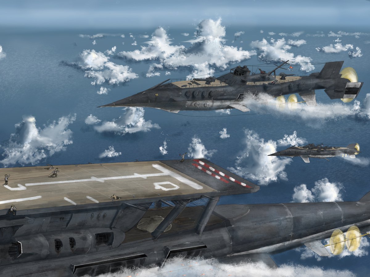 Xx_Myogame_xX's tweet image. #空中艦 #ネフェリアグラウド