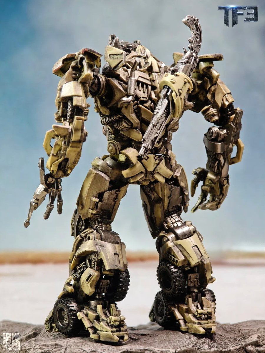 yolopark's tweet image. Repainted Work Showcase | AMK MINI DOTM Megatron

【Thanks to @漫港湾 for the repainted work &amp;amp; pictures.】

Repainted over the original painting, adding a more realistic, battle-damaged texture.

#YOLOPARK #transformers #hasbro #transformersdarkofthemoon #dotm #megatron