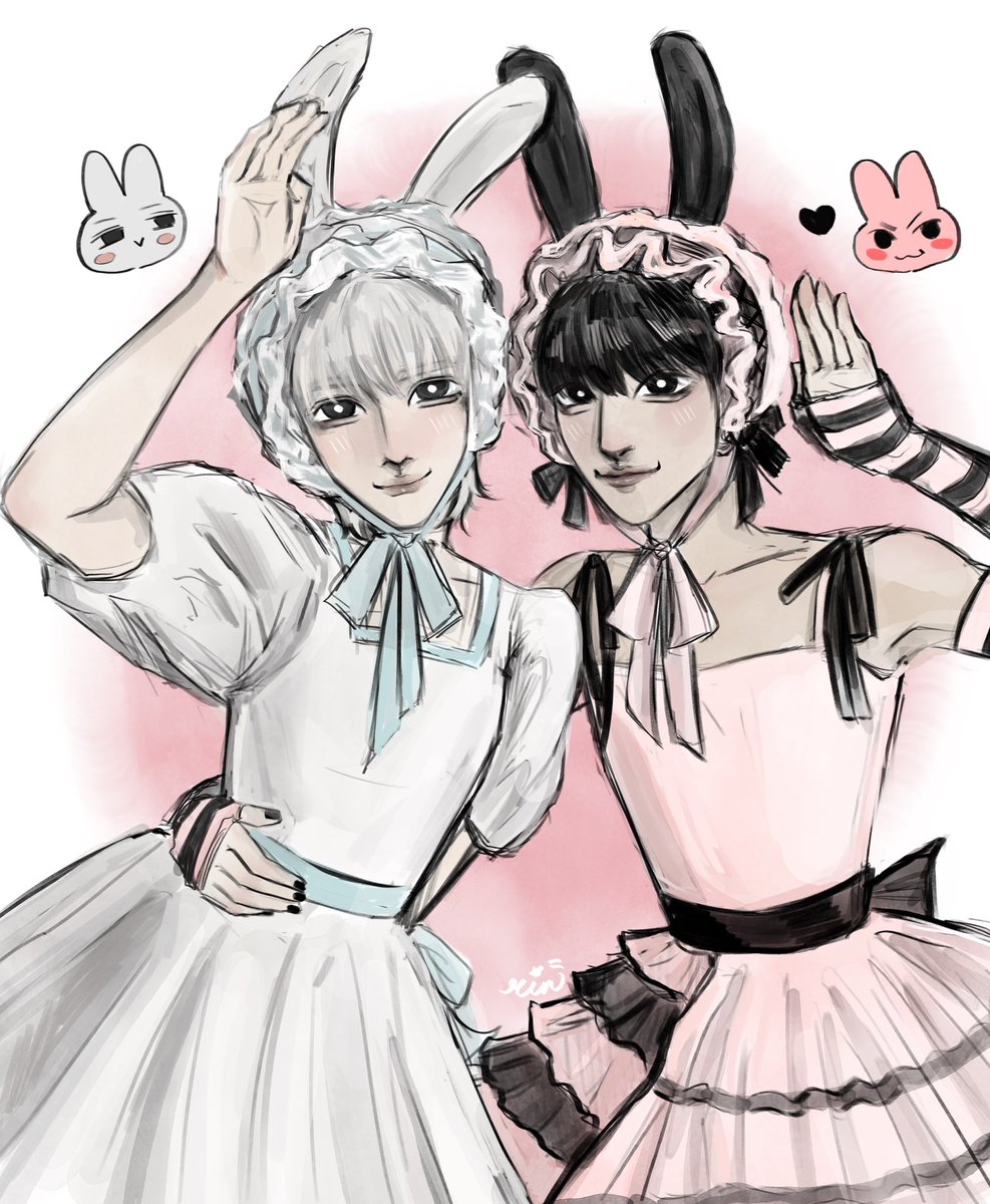 starddeongstar's tweet image. secngscng bunnies🤍야르!