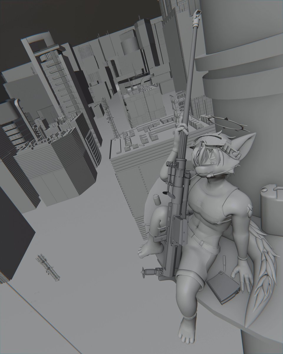 Kinda late but whatever Merry Christmas everyone hope yall have amazing holiday and thankyou for supporting me and getting me into 5k follower here.... and here some last render of my goob for 2025