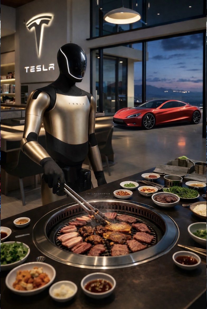 Teslaconomics's tweet image. I can’t wait till the day Optimus makes my dream come true