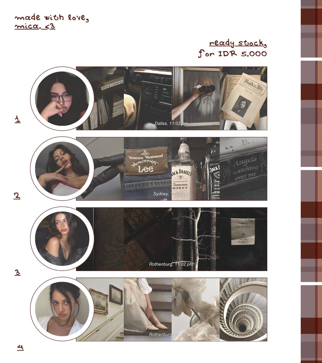 seraphicque's tweet image. help rt?  thank  you.  🐾

mica's  here  to  bring  you  4O  ready  stock  layout  with  random  western/faceless  muse  for  5OOO/each  only. p.s,  you can  get  jpng ava  +  2  headers __&amp;lt; 

claim  yours  through mica's  direct message  or telegram. &amp;lt;𝟑 .ᐟ

#zonauang (1/5)