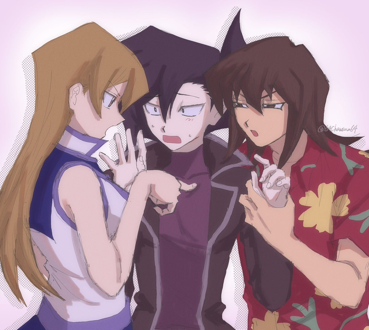 板挟みになっててかっわい〜のよ🎶🎶