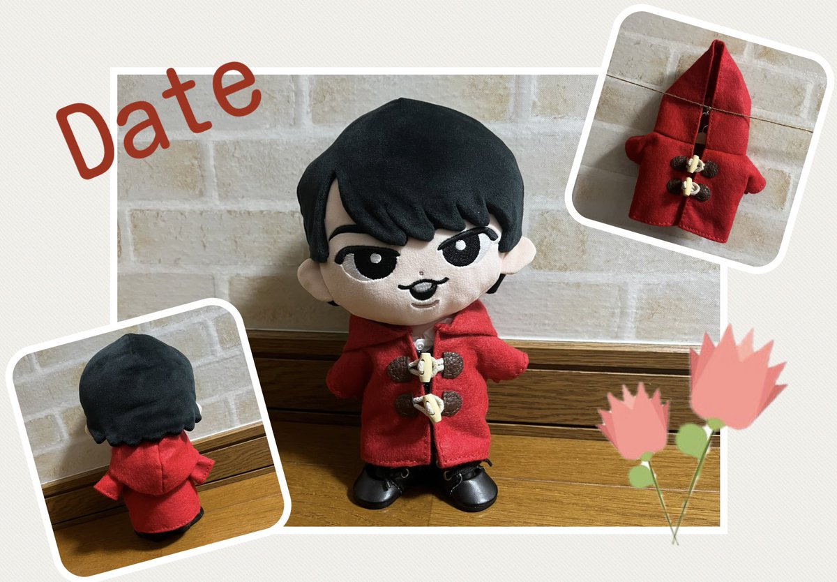 ダッフルコート❤️』 Bigぬいver. 今日からお休みなので 久しぶりに