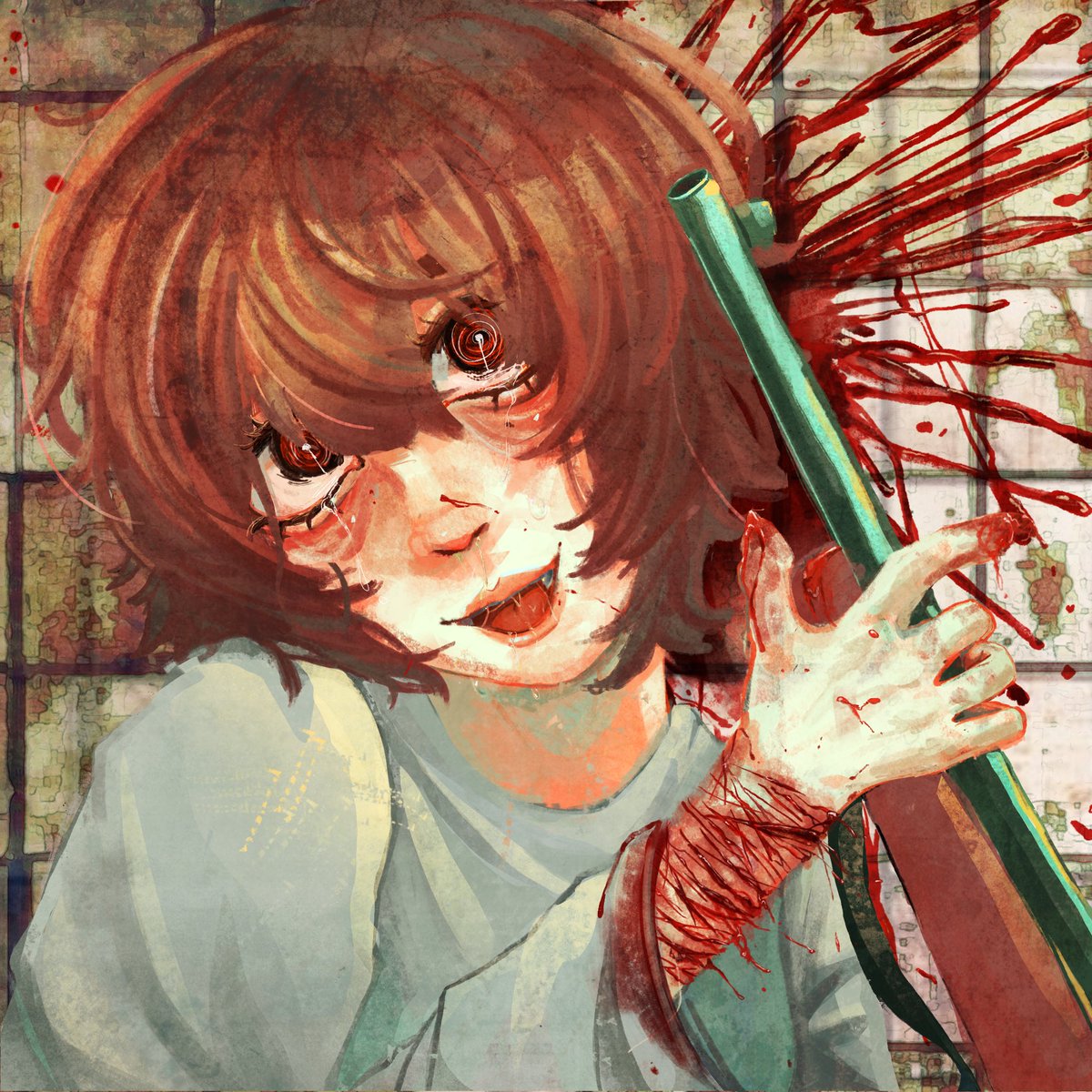 squidcake444_'s tweet photo. Alternate version with self harm be warned #onewheatmark https://t.co/ALIwwKsWwR