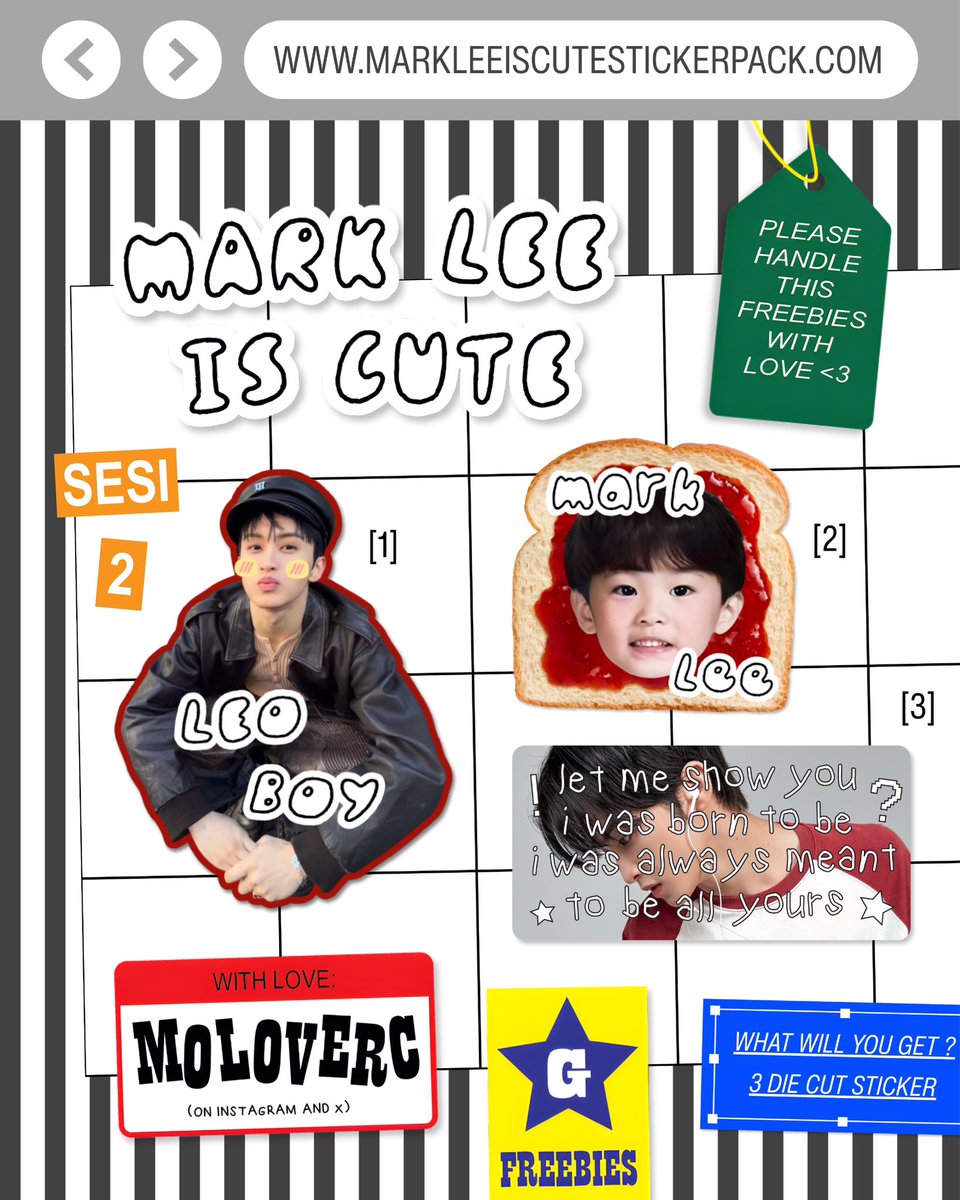 moloverc's tweet image. hii yang dateng ke event mark sesi 2 nantii aku bawa freebies ini yaa! see u :333