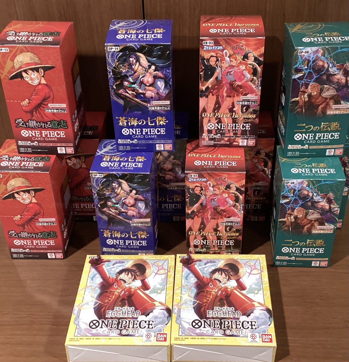 入荷情報】 #ワンピースカード 受け継がれる意志 蒼海の七傑 heroines
