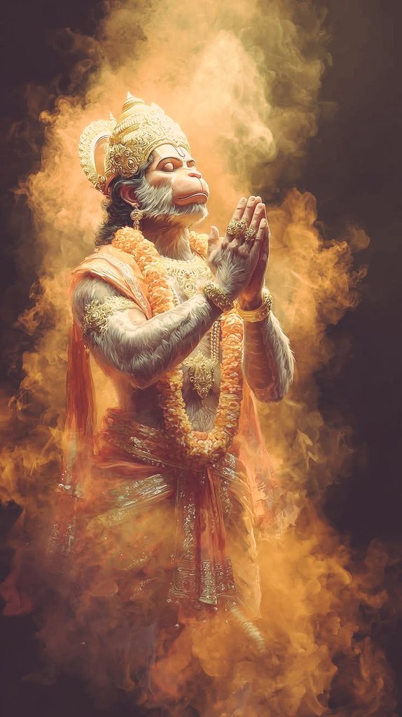 TeerthPrayag's tweet photo. ॐ वीर हनुमते रक्षां कुरु दैव शक्तिं देहि सर्वदा।
भक्तानां हृदयं प्रकाशय, संकट हर यदि व्रजसि मा।

श्री हनुमान जी की उपासना शक्ति, बुद्धि और साहस देती है।जो भी सच्चे मन से उनका नाम जपता है, उसे निर्भयता और बल की प्राप्ति होती है।

जय श्री राम
जय श्री हनुमान 🙏🙏🙏 https://t.co/tFgLs6QMUv