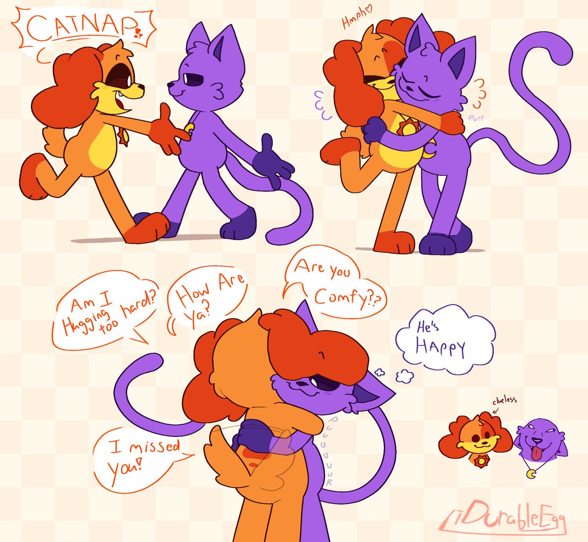 They make me happy #SmilingCritters #dogday #catnap