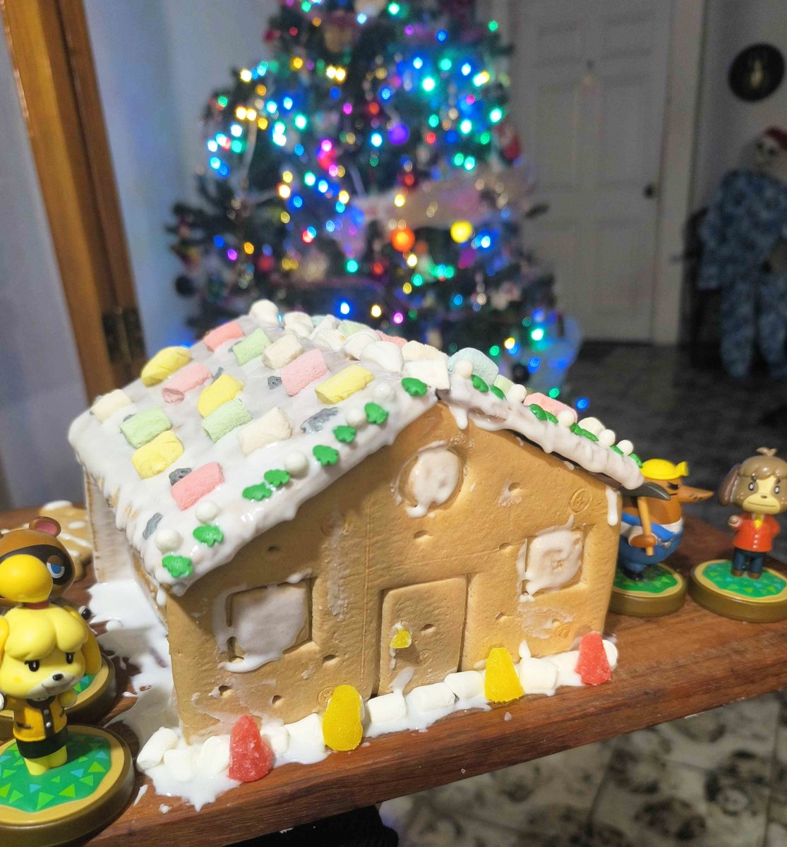 Gracias por pasar al stream así quedo la casita ✨🎄