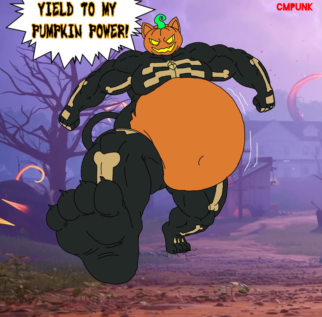 JUSTASWELLGUY1's tweet photo. "YOU THINK YOU CAN ESCAPE ME!? I'LL CHASE YOU THROUGH THE STORM!! HA HA HA!"

Spice pursues some sweats trying to escape, her large belly wobbling heavily out of her suit, fueled by hundreds of souls in her through the daemon ritus. https://t.co/CzedcYUkJ7