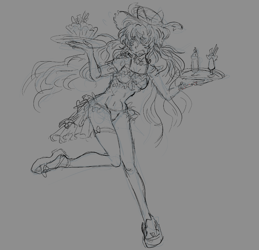 paintedplugin's tweet image. commission wip
its mikuuu