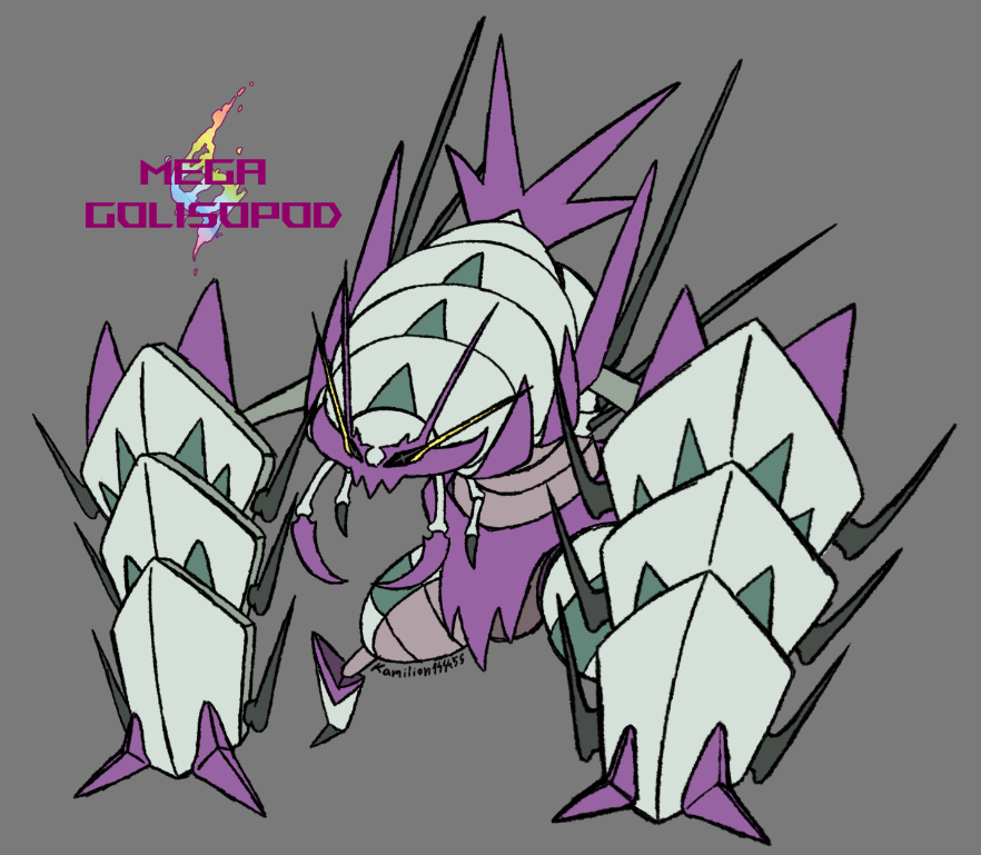 My Mega Golisopod!
#PokemonLegendsZA #Pokemon #megapokemon #fakemon #pokemonfanart