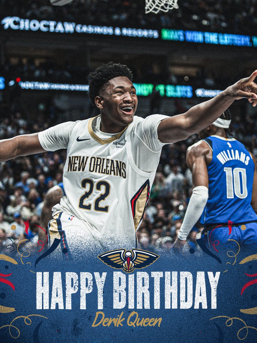 PelicansNBA's tweet image. Happy Birthday, DQ 🎉