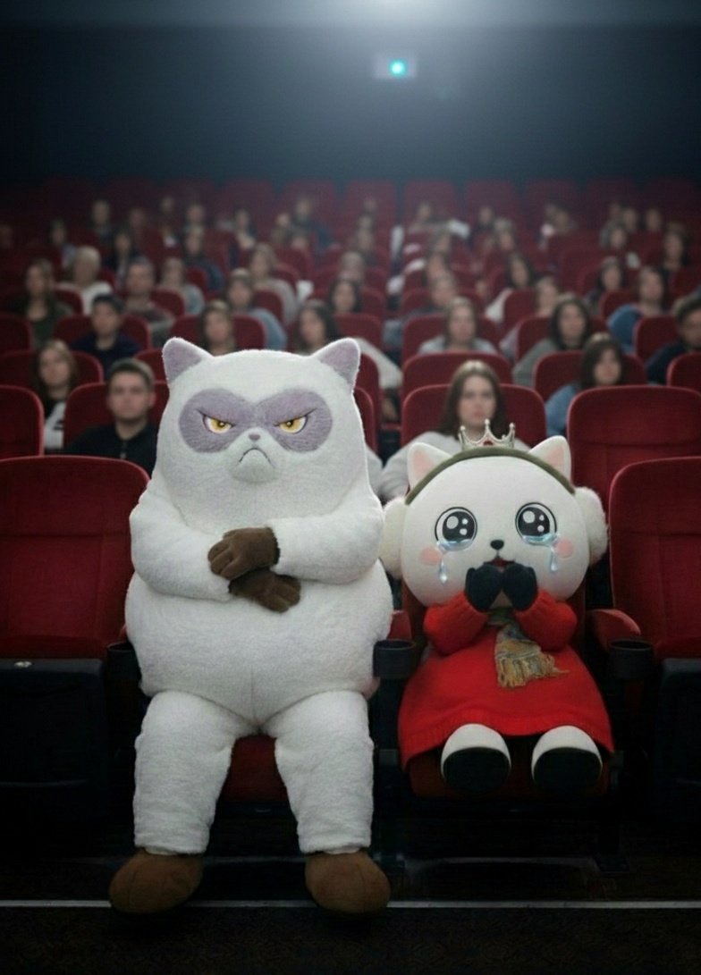 2026年3月27日 モフがデビューしました😻🎥 #えんとつ町のプペル～約束