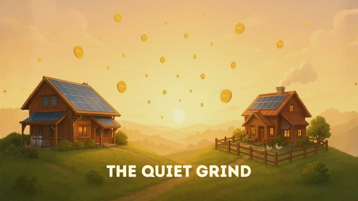 WNC_Lab's tweet image. After the city begins to take shape, the real work starts.

The quiet grind that holds everything together.
While new paths open and houses come to life, our farmers focus on the small things the upgrades no one sees, the tasks that stack little by little, the steady earning that…