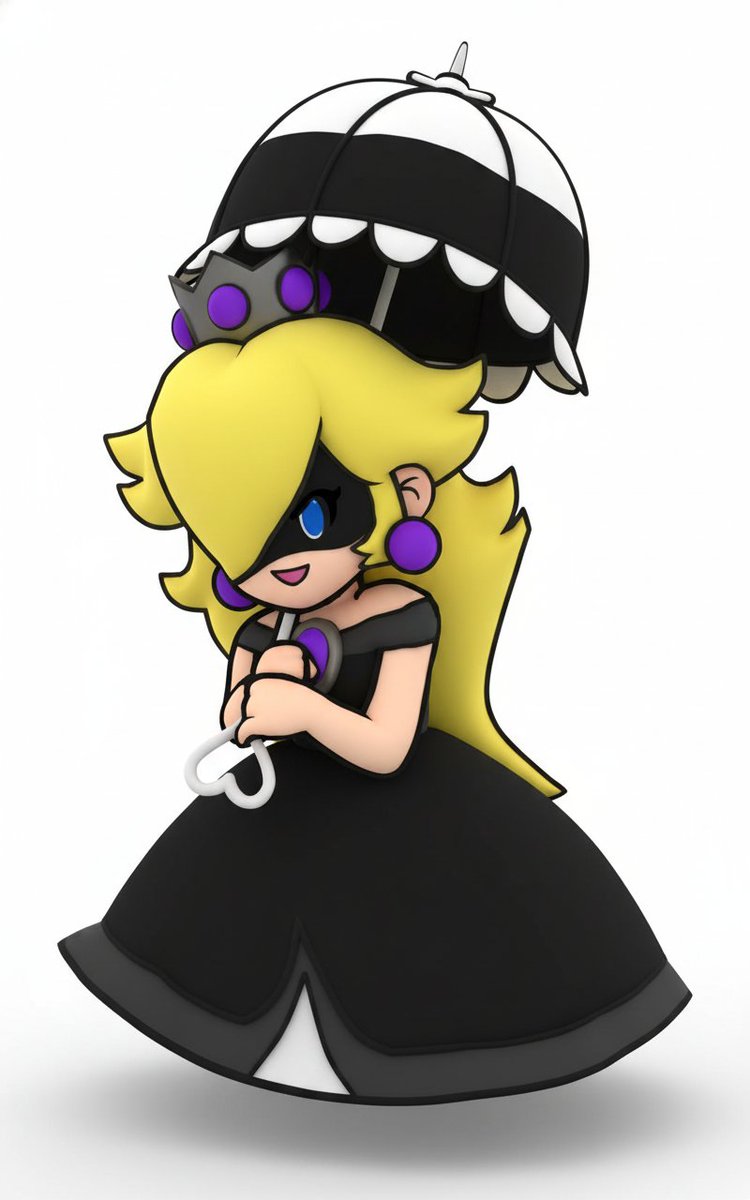 ShadeIsBackHop's tweet image. Ms. R (Miss Rosalina, Mario) becomes 3D